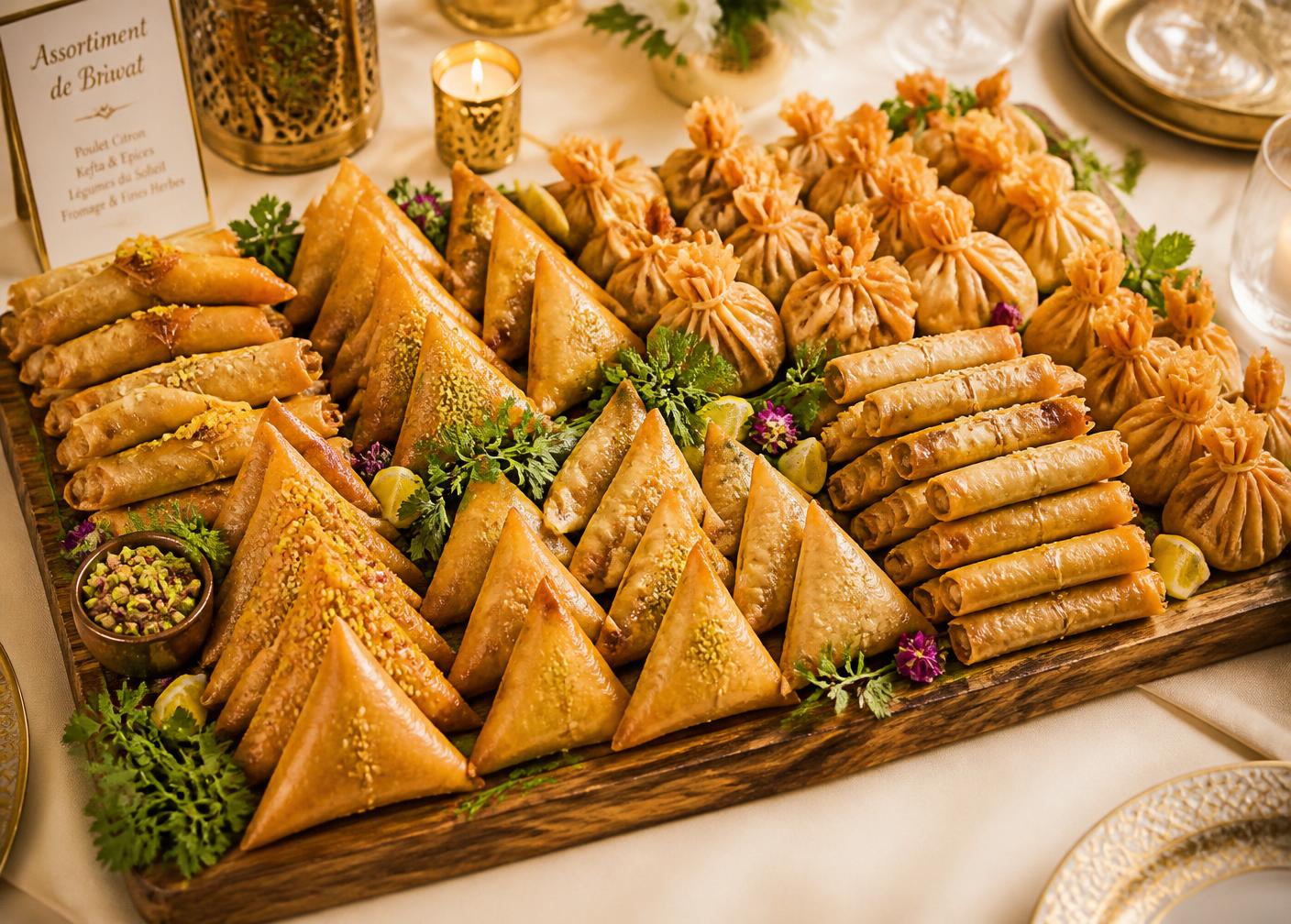 Briwat catering schaal voor evenementen